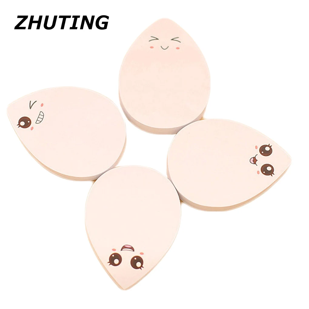 4pcs Water Drop shape Cartoon Note Self-stick Note Post-it Note Sticky for Home Memorandum note stickers
4pcs Water Drop shape Cartoon Note Self-stick Note Post-it Note Sticky for Home Memorandum note stickers