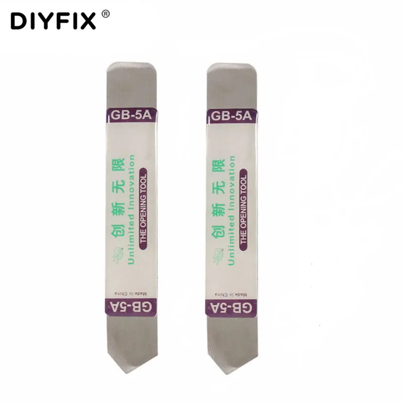 DIYFIX 2Pcs Soft Thin Stainless Steel Blade Pry Spudger Phone Tablet Screen Battery Opening Tools for iPhone iPad Samsung Opener
DIYFIX 2Pcs Soft Thin Stainless Steel Blade Pry Spudger Phone Tablet Screen Battery Opening Tools for iPhone iPad Samsung Opener