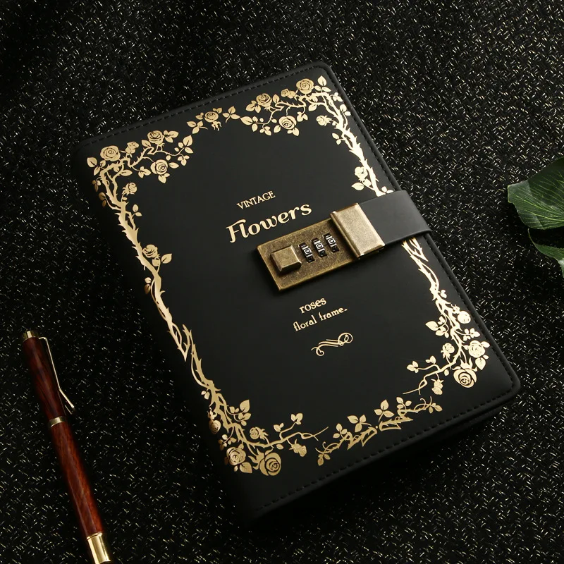 Vintage Notebook with Lock B6 Diary Planner Organizer Journals Note Book Personal Horizontal Blank DIY Agenda Dividers Dokibook
Vintage Notebook with Lock B6 Diary Planner Organizer Journals Note Book Personal Horizontal Blank DIY Agenda Dividers Dokibook