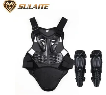 SULAITE Motorcycle Motocross Chest & Back Protector Armor Vest Racing Protective Body-Guard Armor+ Motocycle Knee Pad
SULAITE Motorcycle Motocross Chest & Back Protector Armor Vest Racing Protective Body-Guard Armor+ Motocycle Knee Pad