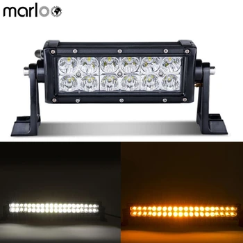 Marloo 7.5" 36W Amber White LED Work Light Bar Off Road Lamp Flood Spot Combo Beam for Trucks Car Pickup Jeep Motorcycle Boat
Marloo 7.5" 36W Amber White LED Work Light Bar Off Road Lamp Flood Spot Combo Beam for Trucks Car Pickup Jeep Motorcycle Boat