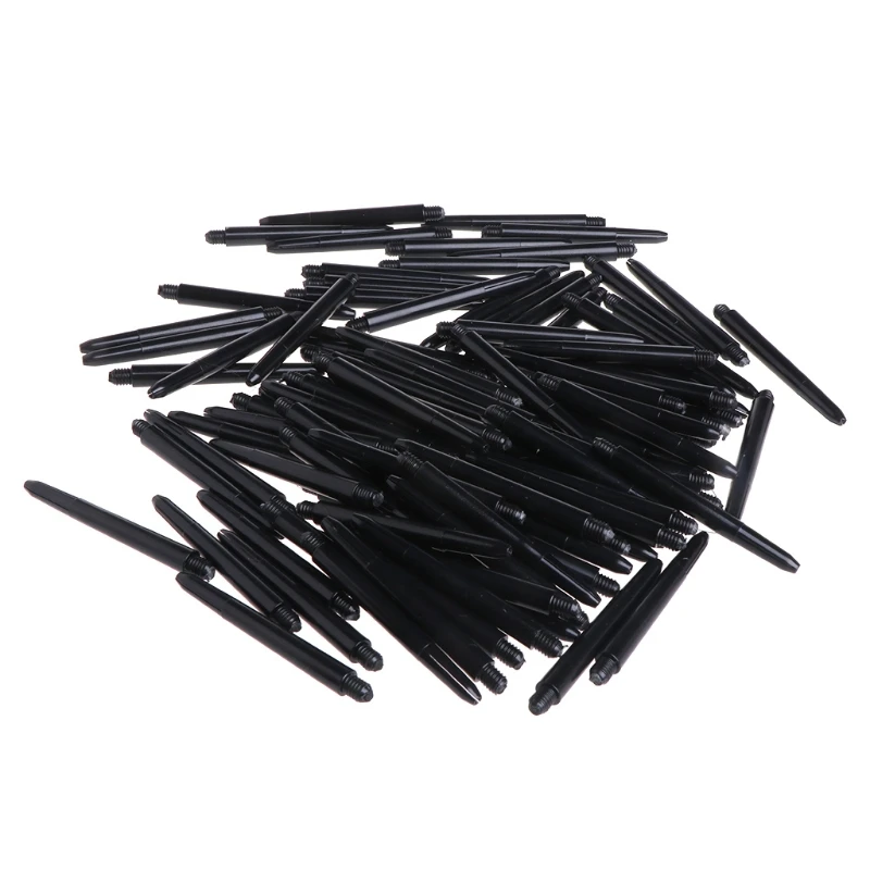 100pcs Nylon black Bright Dart Shafts 2BA 48mm Screw Thread Plastic Darts Rod Stems
100pcs Nylon black Bright Dart Shafts 2BA 48mm Screw Thread Plastic Darts Rod Stems