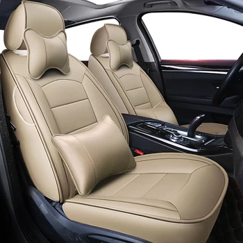 automovil cowhide car seat covers for Volkswagen vw passat b5 polo 4 Golf tiguan jetta Car accessories Protective cushions
automovil cowhide car seat covers for Volkswagen vw passat b5 polo 4 Golf tiguan jetta Car accessories Protective cushions