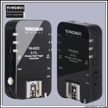 Fee shipping- New YONGNUO YN-622 Wireless HSS 1/8000S ETTL Flash Trigger Transceiver Set For Canon
Fee shipping- New YONGNUO YN-622 Wireless HSS 1/8000S ETTL Flash Trigger Transceiver Set For Canon
