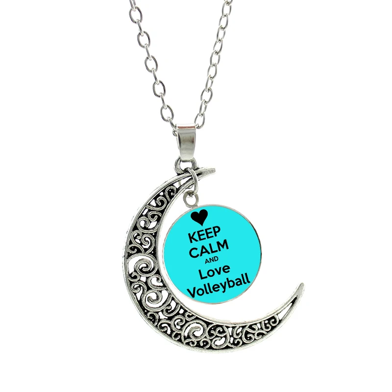 NEW glass cabochon Keep Calm And Love Volleyball moon necklace men women beach volleyball player pendant jewelry gifts SP224
NEW glass cabochon Keep Calm And Love Volleyball moon necklace men women beach volleyball player pendant jewelry gifts SP224