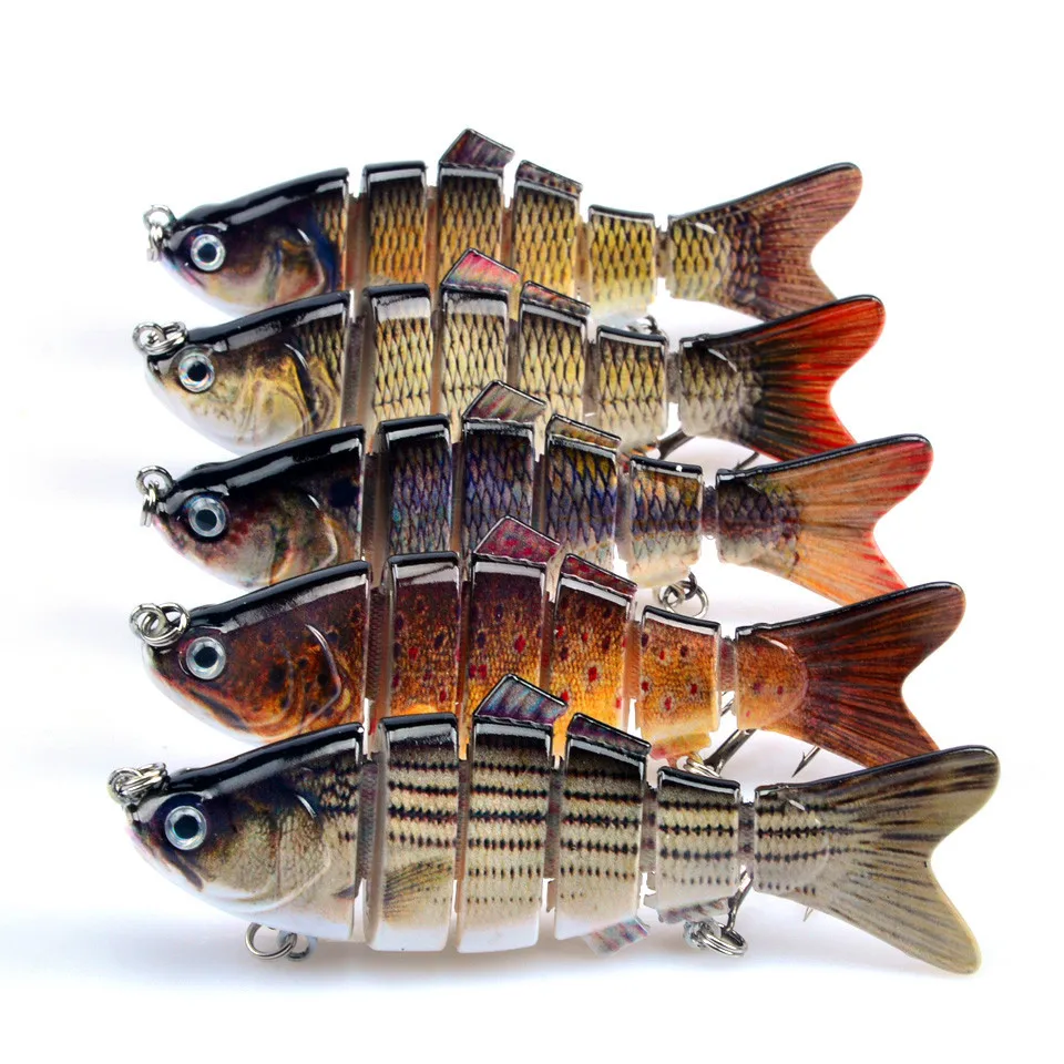New Fishing Lures 1pcs 10cm/19g 6 Multi Jointed Swimbait Fishing Tackle Artificial Make Lifelike Fake Bait bass Crankbait
New Fishing Lures 1pcs 10cm/19g 6 Multi Jointed Swimbait Fishing Tackle Artificial Make Lifelike Fake Bait bass Crankbait