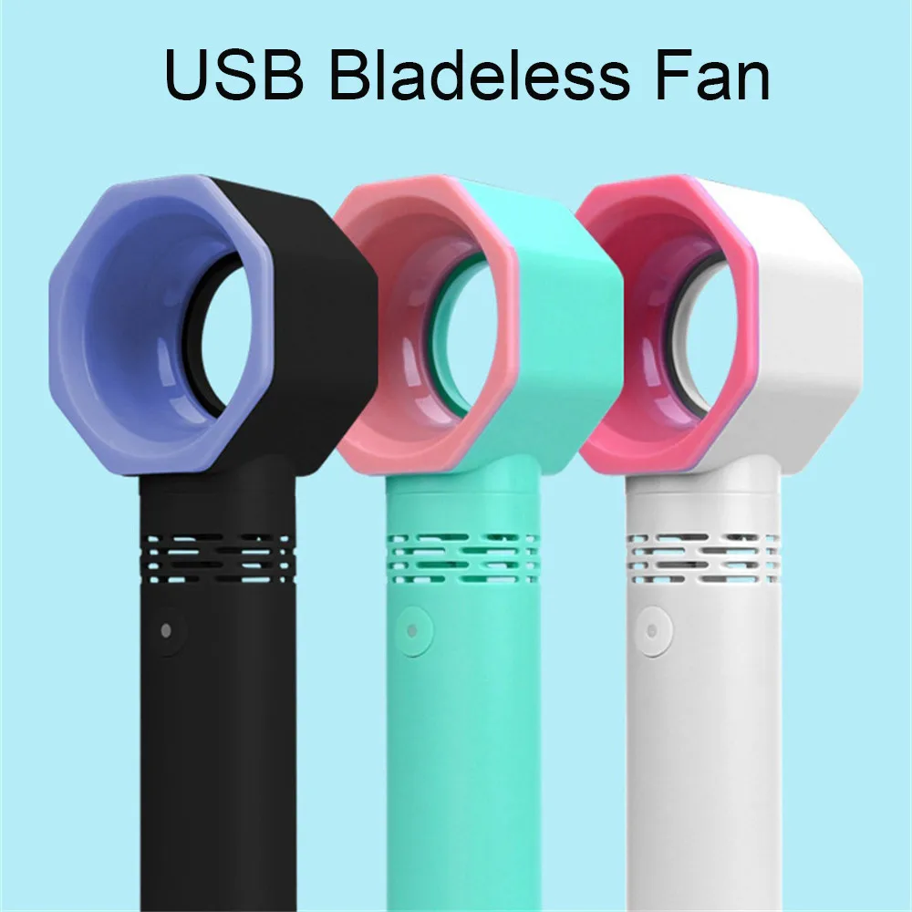 NEW Mini Portable USB Rechargeable Bladeless Hand Held Fan for Desktop Laptop Portable Cool Micro USB Fan Gadget Fans
NEW Mini Portable USB Rechargeable Bladeless Hand Held Fan for Desktop Laptop Portable Cool Micro USB Fan Gadget Fans