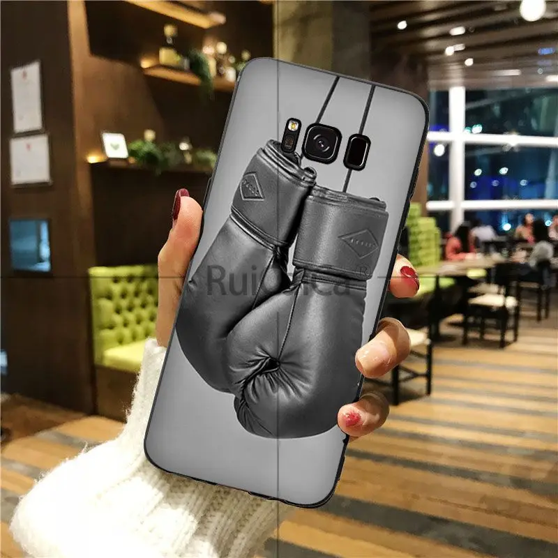 Cartoon Boxing Girl Gloves