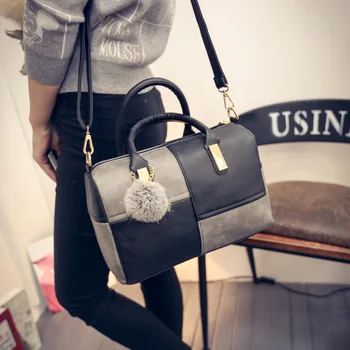 WxfbBaby Popular Joker handbag Hair ball lattice shoulder Bags Ladies bag factory leather Hand bags crossbody bags for women
WxfbBaby Popular Joker handbag Hair ball lattice shoulder Bags Ladies bag factory leather Hand bags crossbody bags for women