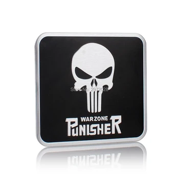 10 x Cool Car Styling War Zone The Punisher Skull 3D Metal Chrome Aluminium Alloy 3D Emblem Badge Sticker Decal Auto Accessory
10 x Cool Car Styling War Zone The Punisher Skull 3D Metal Chrome Aluminium Alloy 3D Emblem Badge Sticker Decal Auto Accessory