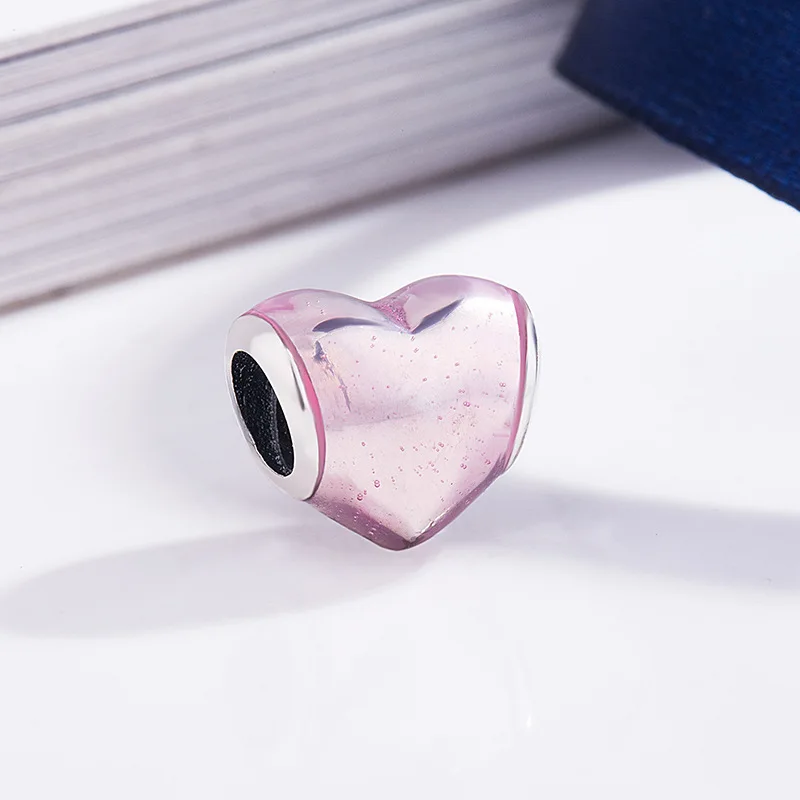 100% 925 Sterling Pure Silver Romatic Heart Bead Fit Original Bracelet & Bangle Authentic Women Fine Jewelry Gifts
100% 925 Sterling Pure Silver Romatic Heart Bead Fit Original Bracelet & Bangle Authentic Women Fine Jewelry Gifts