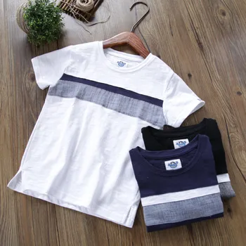 Children Clothing Summer 2018 New Boys Casual T Shirt Kids Fashion Striped Tee Shirt Baby Clothes Children Cotton Pullovers Tees
Children Clothing Summer 2018 New Boys Casual T Shirt Kids Fashion Striped Tee Shirt Baby Clothes Children Cotton Pullovers Tees