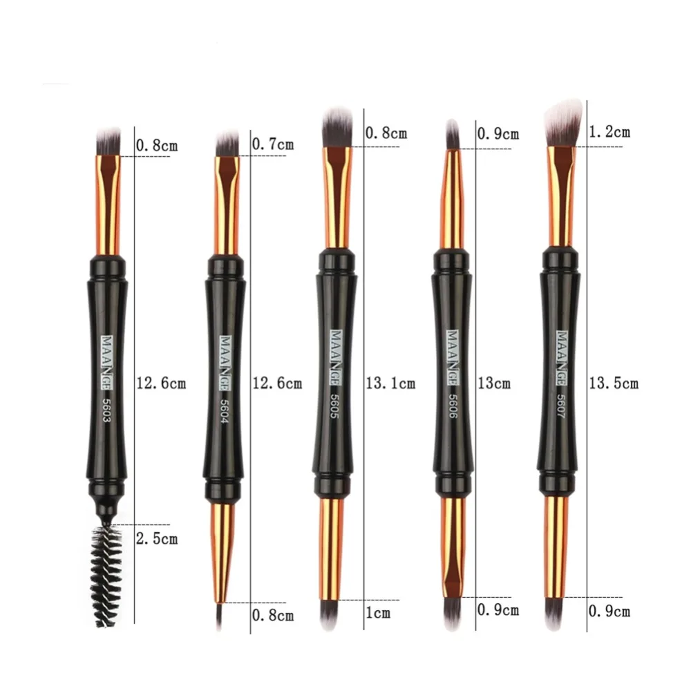 MAANGE Eyeliner Brush Cosmetics Tools pincel maquiagem 1Pcs Makeup Eyebrow Brush Double Head Synthetic Hair Precise
MAANGE Eyeliner Brush Cosmetics Tools pincel maquiagem 1Pcs Makeup Eyebrow Brush Double Head Synthetic Hair Precise