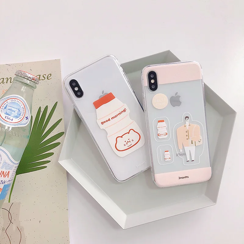 For iphone 11Pro Max Cases Korea illustration kawaii phone case for coque iPhone 7 8 6s plus XS max case silicon For iphone X XR
For iphone 11Pro Max Cases Korea illustration kawaii phone case for coque iPhone 7 8 6s plus XS max case silicon For iphone X XR
