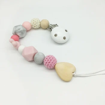 Pacifier Clip Baby Silicone Teething Beads Paci Holder Soothie Clips Teether Toy Chewbeads Baby Birthday Shower Gift
Pacifier Clip Baby Silicone Teething Beads Paci Holder Soothie Clips Teether Toy Chewbeads Baby Birthday Shower Gift