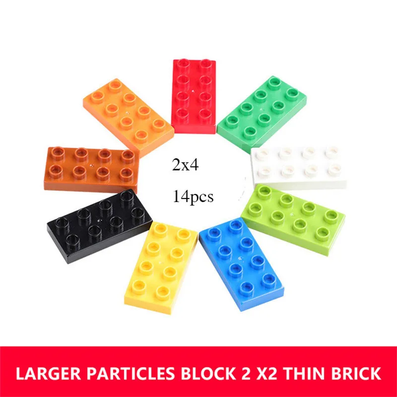 Thin Bricks Large Particles Building Blocks compatible legoings duplos Big Blocks Bulk Accessories DIY Educational Toys for Kids
Thin Bricks Large Particles Building Blocks compatible legoings duplos Big Blocks Bulk Accessories DIY Educational Toys for Kids
