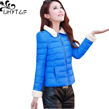 UHYTGF Parker Women Short Down Jacket Warm outerwear Winter jacket female zipper Slim cotton coats Parker student coat Lady 1033
UHYTGF Parker Women Short Down Jacket Warm outerwear Winter jacket female zipper Slim cotton coats Parker student coat Lady 1033
