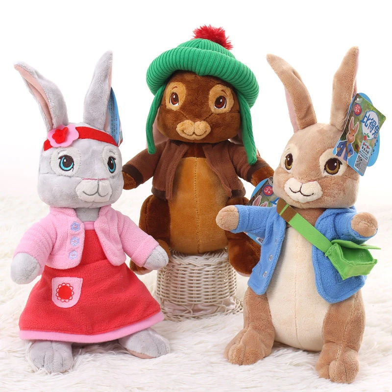 Soft and lovely Plush Animals 30cm Peter Rabbit Dolls high quality Toys to appease infants perfect Baby's companions Newborn gif
Soft and lovely Plush Animals 30cm Peter Rabbit Dolls high quality Toys to appease infants perfect Baby's companions Newborn gif