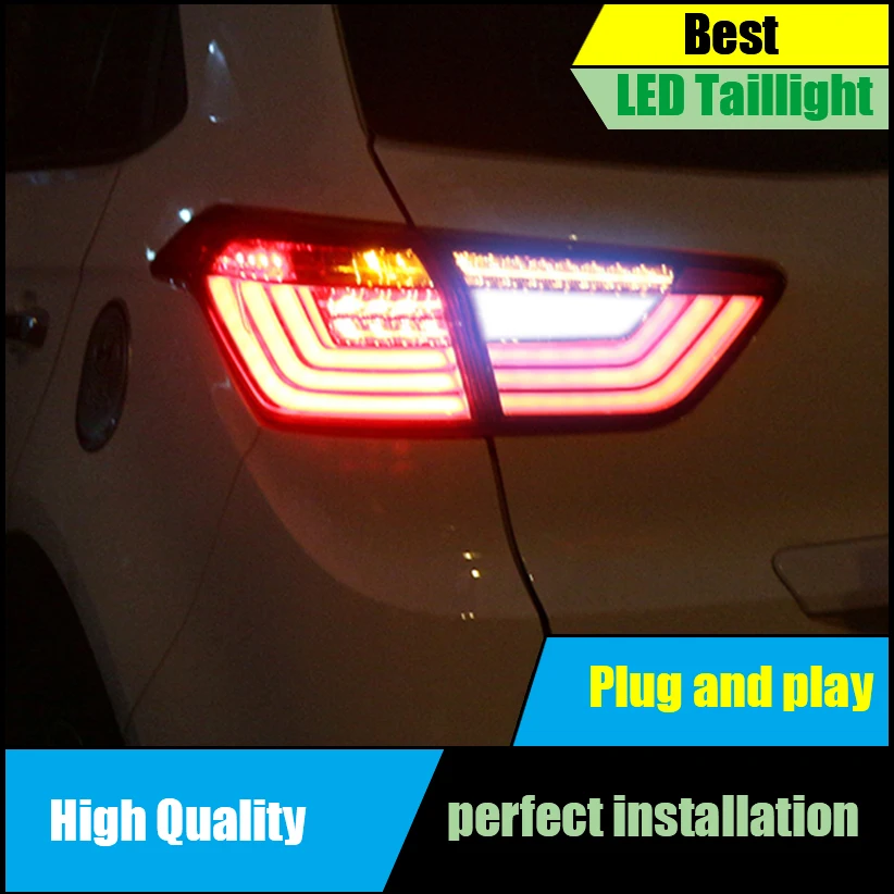 Car Styling For Hyundai Creta 2014-2018 IX25 taillights Full LED Tail Lamp Rear Trunk Light Moving turn signal+DRL+brake+reverse
Car Styling For Hyundai Creta 2014-2018 IX25 taillights Full LED Tail Lamp Rear Trunk Light Moving turn signal+DRL+brake+reverse