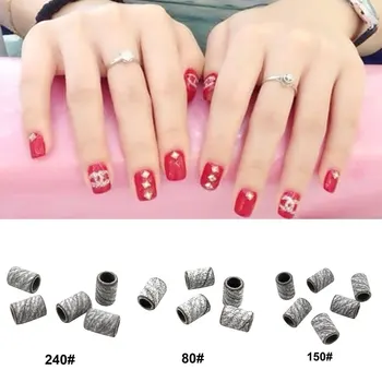 100Pcs/Pack #150 #240 Sanding Bands For Manicure Pedicure Nail Drill Machine Grinding Sand Ring
100Pcs/Pack #150 #240 Sanding Bands For Manicure Pedicure Nail Drill Machine Grinding Sand Ring