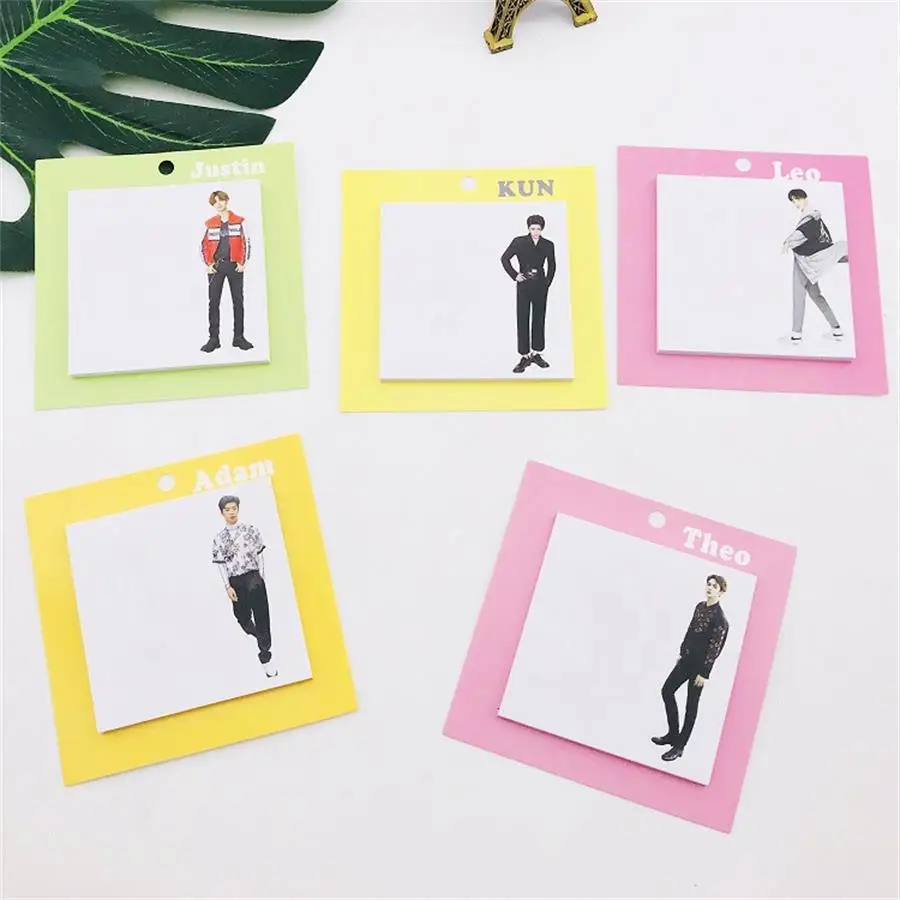Nine Percent Memo Pad Stickers Justin Fan Chengcheng Cute Sticky Note Idol Producer August Stationery Bookmark Index
Nine Percent Memo Pad Stickers Justin Fan Chengcheng Cute Sticky Note Idol Producer August Stationery Bookmark Index