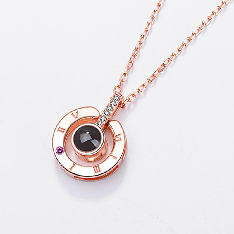 100 Languages I Love You Necklace Chain Projection Pendant Romantic Wedding Gift Jewelry For Drop Shipping
100 Languages I Love You Necklace Chain Projection Pendant Romantic Wedding Gift Jewelry For Drop Shipping