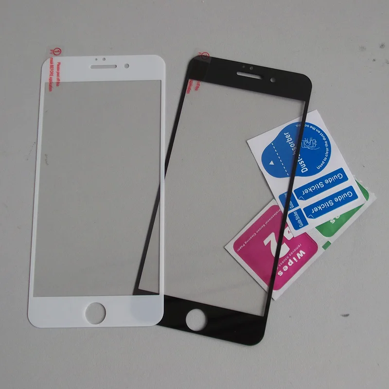 Защитное стекло для iPhone X 6plus 7plus 8 plus 4 7 шт./лот полное покрытие | Мобильные телефоны