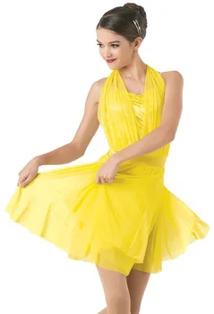 Adult Professional Ballet Tutus Dance Clothes for Women Chiffon Long Skirt Stretch Satin Camisol Bodice Draped with A Power Mesh
Adult Professional Ballet Tutus Dance Clothes for Women Chiffon Long Skirt Stretch Satin Camisol Bodice Draped with A Power Mesh