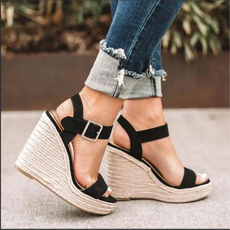 WENYUJH 2019 Torridity Wedges Heel Sandals Fashion Open Toe Elevator Women Sandals Shoes Plus Size Pumps
WENYUJH 2019 Torridity Wedges Heel Sandals Fashion Open Toe Elevator Women Sandals Shoes Plus Size Pumps