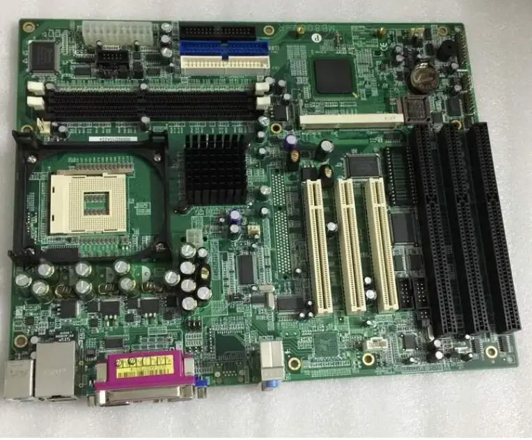 100% OK Original IPC Mainboard MB800V-R MB800V industrial motherboard with CPU RAM VGA 3*PCI 3*ISA Board | Компьютеры и офис