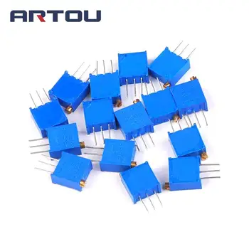 15PCS 3296 Adjustable Resistor Package 15 values of commonly used Adjustable potentiometer each 1pcs
15PCS 3296 Adjustable Resistor Package 15 values of commonly used Adjustable potentiometer each 1pcs