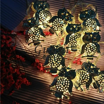 3M 20LED New Design Halloween String Lights Metal Owl Shape LED Hollow Cute Gift Castle Witch Owls Vintage Room Decoration Party
3M 20LED New Design Halloween String Lights Metal Owl Shape LED Hollow Cute Gift Castle Witch Owls Vintage Room Decoration Party