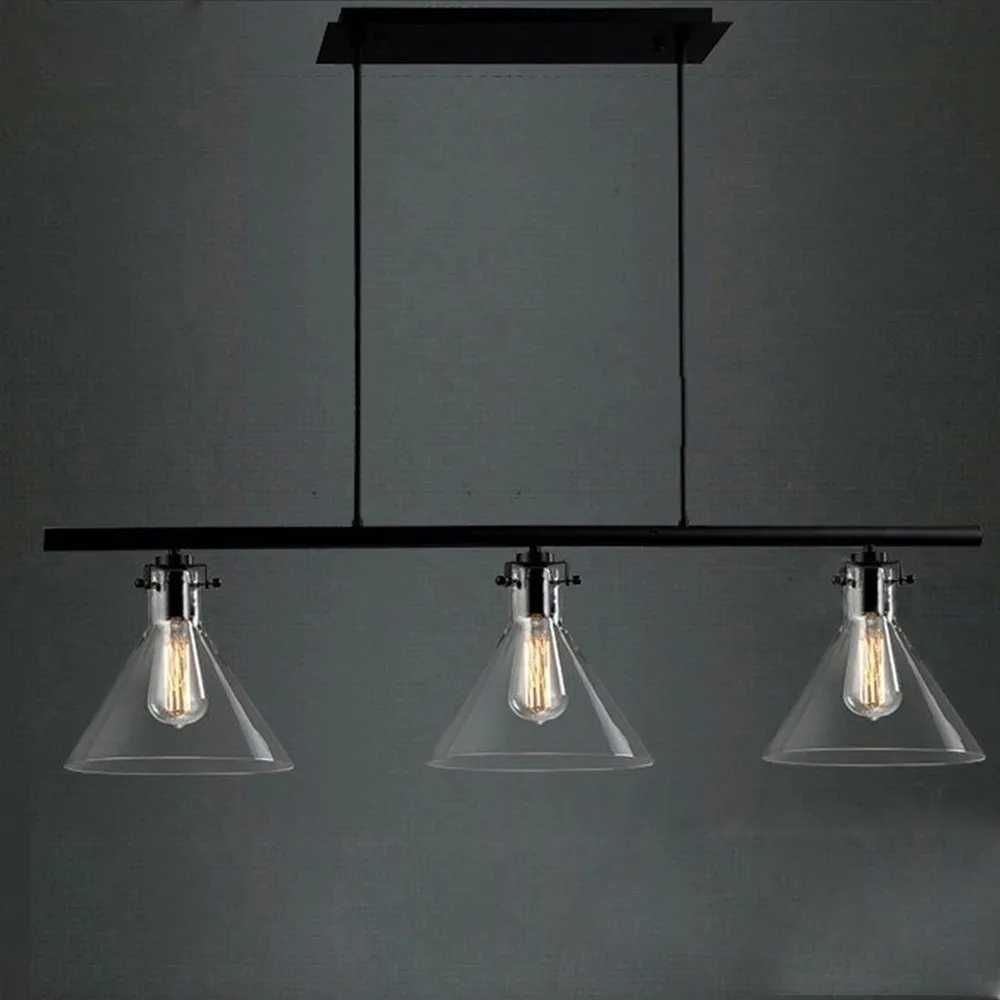 Black Iron Hand Painted Personalized Nordic Industrial Pendant Lights 3 Heads Decorative Drop Lights For Bar/Cafe Shore/Dining
Black Iron Hand Painted Personalized Nordic Industrial Pendant Lights 3 Heads Decorative Drop Lights For Bar/Cafe Shore/Dining