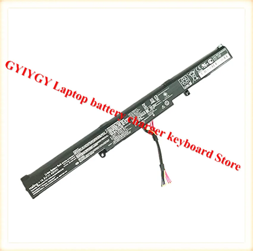 A41N1611 A41LK5H A41LP4Q OB110-00470000 Laptop Battery for Asus ROG Strix GL553 GL553VW GL553VD GL553VE FX53VD GL753V GL752VW FX
A41N1611 A41LK5H A41LP4Q OB110-00470000 Laptop Battery for Asus ROG Strix GL553 GL553VW GL553VD GL553VE FX53VD GL753V GL752VW FX