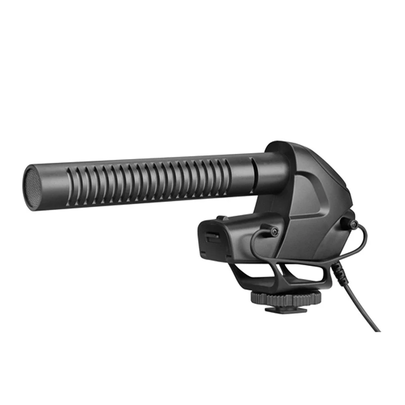 BY-BM3031 On-Camera Shotgun Microphone PAD Switch: -10dB Video Cameras Recorders 20dB /& 3.5mm Input for DSLR Cameras