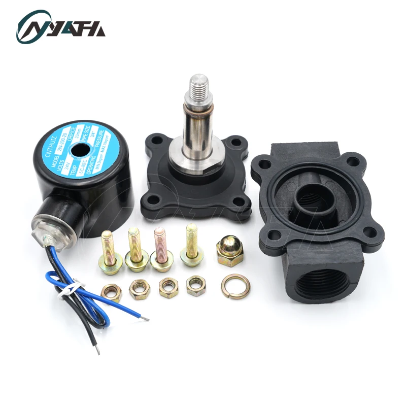 AC 110V 220V DC 12V 24V DN08/10/15/20/25/32/40/50 plastic solenoid valve, water air valve normally closed electronic control
AC 110V 220V DC 12V 24V DN08/10/15/20/25/32/40/50 plastic solenoid valve, water air valve normally closed electronic control