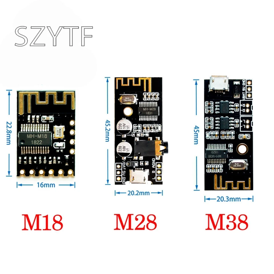 MH-MX8 Wireless Bluetooth Audio Module 4.2 Stereo Lossless High Fidelity HIFI DIY Modification
MH-MX8 Wireless Bluetooth Audio Module 4.2 Stereo Lossless High Fidelity HIFI DIY Modification