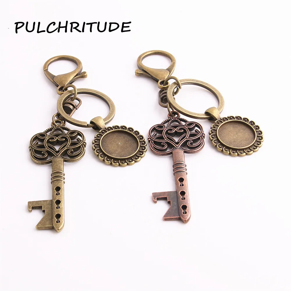 PULCHRITUDE Metal Alloy Antique Bronze Copper 2pcs Diy Key Charm bottle opener Fit 18mm Cabochon Diy Jewelry Making C1713
PULCHRITUDE Metal Alloy Antique Bronze Copper 2pcs Diy Key Charm bottle opener Fit 18mm Cabochon Diy Jewelry Making C1713