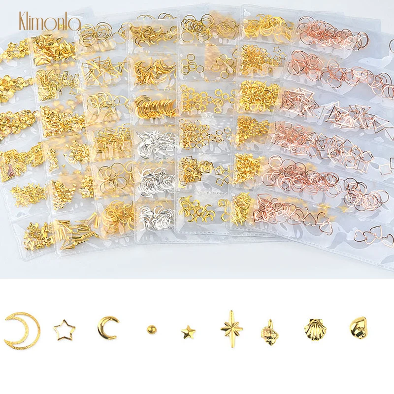 8 Sets 3D Metal Shell Star Moon Shapes Nail Art Studs Diamond DIY Hollow Manicure Rhinestone Nail Art Decoration Tips For Beauty
8 Sets 3D Metal Shell Star Moon Shapes Nail Art Studs Diamond DIY Hollow Manicure Rhinestone Nail Art Decoration Tips For Beauty