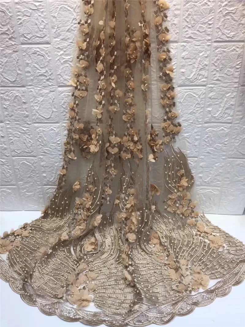 Luxury African Lace Fabric with beads Pretty French Guipure tulle Lace Fabric High quality 3d embroidered BZL-12.1816
Luxury African Lace Fabric with beads Pretty French Guipure tulle Lace Fabric High quality 3d embroidered BZL-12.1816