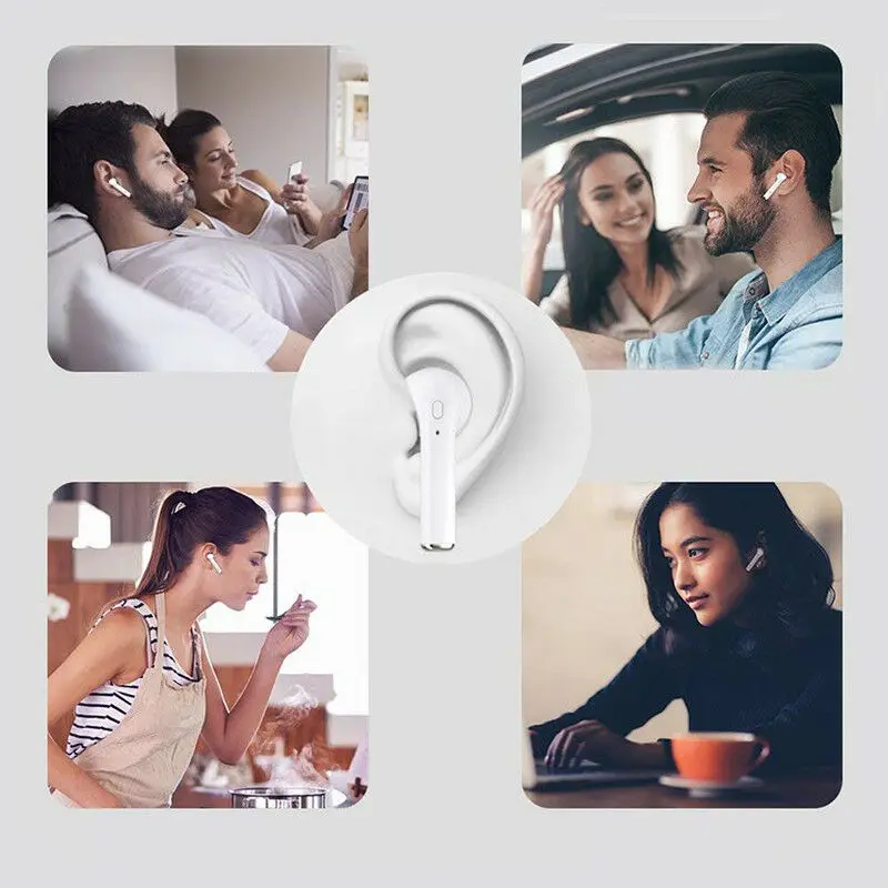 Hot Selling I7 TWS Right Single and Double White Earphones Earbuds Mini Wireless Bluetooth Earphones for IOS Android Phone
Hot Selling I7 TWS Right Single and Double White Earphones Earbuds Mini Wireless Bluetooth Earphones for IOS Android Phone
