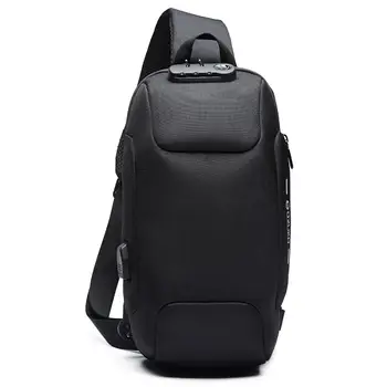 Men's Chest Bag USB Anti-Theft Korean Casual Shoulder Bag Oxford Cloth Shoulder Multifunction Waterproof Messenger Bag
Men's Chest Bag USB Anti-Theft Korean Casual Shoulder Bag Oxford Cloth Shoulder Multifunction Waterproof Messenger Bag