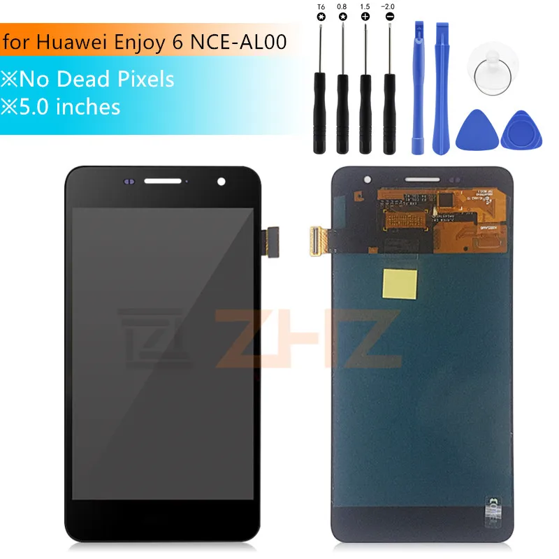 100% Tested For Huawei Enjoy 6 NCE-AL00 LCD Display Touch Screen Digitizer Assembly lcd for huawei enjoy 6 Repair parts
100% Tested For Huawei Enjoy 6 NCE-AL00 LCD Display Touch Screen Digitizer Assembly lcd for huawei enjoy 6 Repair parts