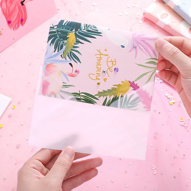 1 Set Cartoon Unicorn Flamingos Blessing Card Wedding Invitation Birthday Christmas Party Unicorn Greeting Card Thank You Cards
1 Set Cartoon Unicorn Flamingos Blessing Card Wedding Invitation Birthday Christmas Party Unicorn Greeting Card Thank You Cards