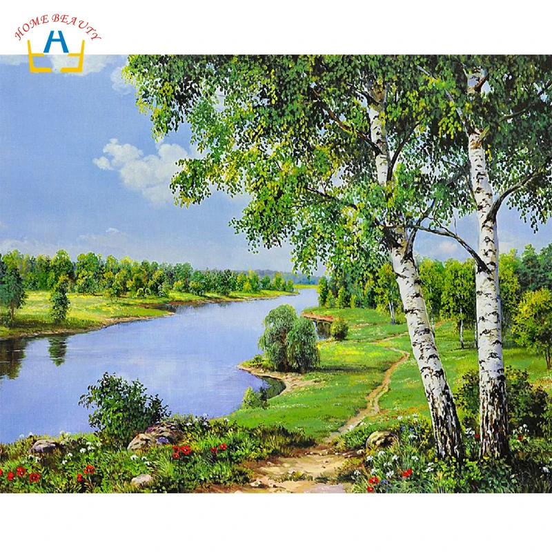 spring landscape pictures for drawing by numbers diy hand painted paints on canvas wall art paintings for the kitchen RA3119
spring landscape pictures for drawing by numbers diy hand painted paints on canvas wall art paintings for the kitchen RA3119