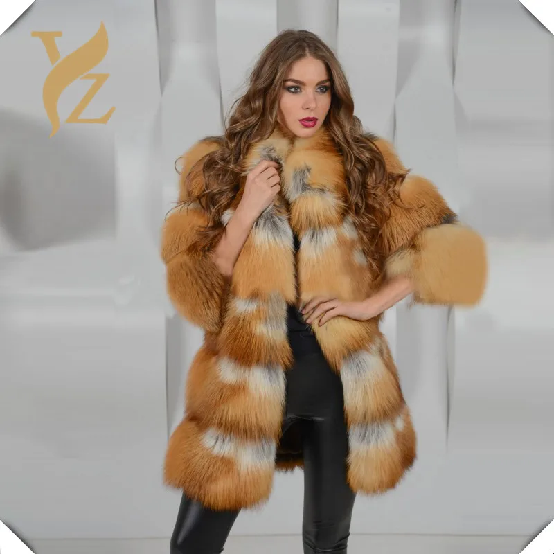 New Arrival Full Pelt Red Fox Fur Coats For Women Real Fur Female Thick Warm Winter Outerwear Russia Fur Parka Long Coat 2018
New Arrival Full Pelt Red Fox Fur Coats For Women Real Fur Female Thick Warm Winter Outerwear Russia Fur Parka Long Coat 2018