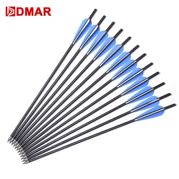 12pcs 17 22 inches Crossbow Arrows Carbon Hunting Archery Arrows Spine 500 for Competition Practice Accessories Professional
12pcs 17 22 inches Crossbow Arrows Carbon Hunting Archery Arrows Spine 500 for Competition Practice Accessories Professional