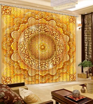 Classic Pattern Curtains Home Decoration Living room Bedroom 3D Curtains Beautiful retro Blackout Curtain For Room
Classic Pattern Curtains Home Decoration Living room Bedroom 3D Curtains Beautiful retro Blackout Curtain For Room