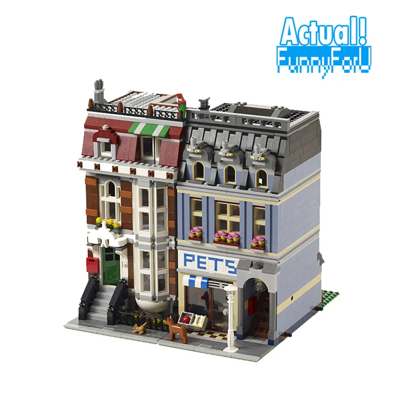 LELE 30015 Pet Shop Creator Architecture Building Blocks Bricks Toys Educational For Children Compatible withINGly 10218
LELE 30015 Pet Shop Creator Architecture Building Blocks Bricks Toys Educational For Children Compatible withINGly 10218