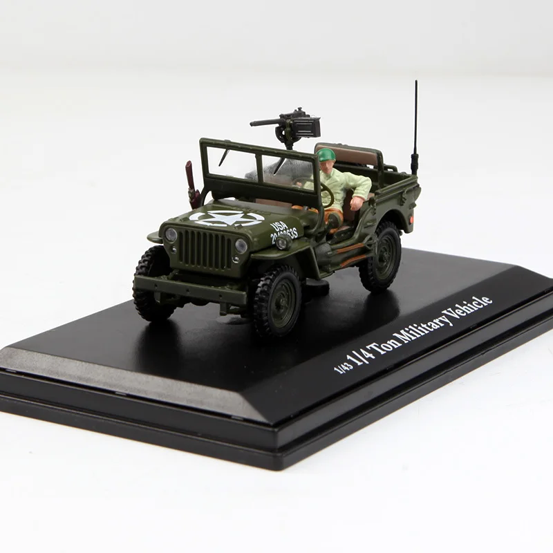 New Special Die-cast Metal 1/43 World War Ii American Willis Suv Desktop Display Collection Model
New Special Die-cast Metal 1/43 World War Ii American Willis Suv Desktop Display Collection Model